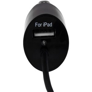 StarTech.com Black Dual Port Car Charger with Lightning Cable and USB 2.0 Port â€" High Power (21 Watt / 4.2 Amp) - 1 Pack