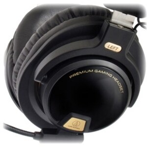 Audio-Technica ATH-PG1 Premium Gaming Headset - Stereo - Mini-phone (3.5mm) - Wired - 38 Ohm - 20 Hz - 20 kHz - Over-the-h