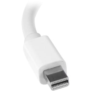 StarTech.com Travel A/V Adapter - 2-in-1 Mini DisplayPort to HDMI or VGA Converter - White - 1 x 20-pin Mini DisplayPort D