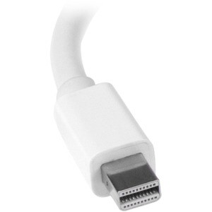 StarTech.com Reise A/V Adapter: 2-in-1 Mini DisplayPort auf HDMI oder VGA Konverter - Weiß - Weiß