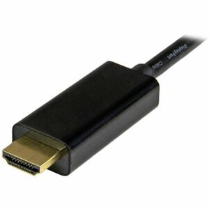 StarTech.com 6ft (2m) Mini DisplayPort to HDMI Cable, 4K 30Hz Video, Mini DP to HDMI Adapter/Converter Cable, mDP to HDMI 