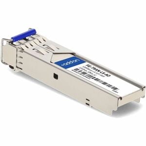 AddOn Fortinet® FG-TRAN-LX Compatible TAA 1000Base-LX SFP Transceiver (SMF, 1310nm, 10km, LC, DOM) - For Data Networking, 