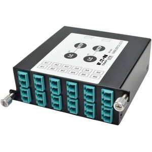 Tripp Lite 40G to 10G Breakout Cassette 2 12-Fiber MTP/MPO to 12 LC Duplex - 12 x LC Duplex, 2 x MTP - 14 Port(s) - 14 x R