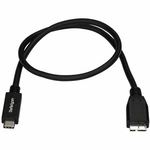 StarTech.com USB C to Micro USB Cable - 3 ft / 1m - USB 3.1 Cable - 10Gbps - Micro USB Cord - USB Type C to Micro USB Cabl