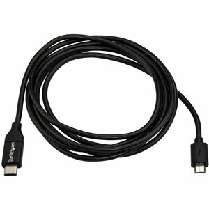 StarTech.com USB 2.0 USB-C auf Micro-B Kabel - 1m - USB C zu Micro B Anschlusskabel - Cable for Externe Festplatte, Smartp