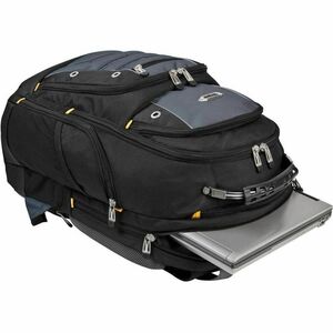 Targus Drifter TSB238EU Carrying Case (Backpack) for 39.6 cm (15.6") to 40.6 cm (16") Notebook - Black, Grey - Water Resis