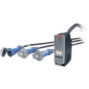IT POWER DISTRIBUTION MODULE 3X1 POLE 3 WIRE 32A 3XIEC309