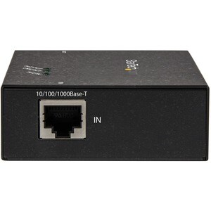 StarTech.com 1 Port Gigabit PoE+ Extender - 802.3at and 802.3af - 100 m (330 ft) - Power over Ethernet Extender - PoE Repe