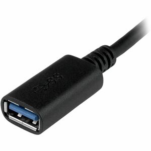 StarTech.com Data Transfer Adapter - 1 Each - 1 x 24 pin USB 3.2 (Gen 1) Type C - Male - 1 x USB 3.0 Type A - Female - Nic
