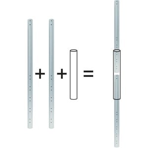 Neomounts Neomounts Pro FPMA-CPCONNECTSILVER Adaptador de montagem - Prata