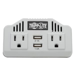 Tripp Lite PV400USB 400W PowerVerter Ultra-Compact Car Inverter - Input Voltage: 12 V DC - Output Voltage: 120 V AC, 5 V D