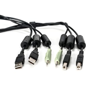 Vertiv AVOCENT KVM Cable - 6 ft (1.83 m) KVM Cable for Keyboard/Mouse, Audio Device, Switch - First End: 1 x Mini-phone St