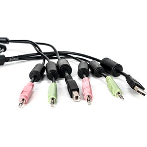 Vertiv Avocent USB Keyboard and Mouse, and Audio Cable, 6 ft. for Vertiv Avocent SV and SC Series Switches - 6 ft, 1 x USB