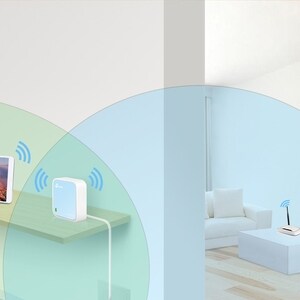 Router wireless TP-Link TL-WR802N - Wi-Fi 4 - IEEE 802.11n - Ethernet - 2,48 GHz ISM band - 37,50 MB/s Velocità wireless -