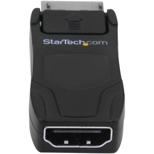 StarTech.com DisplayPort to HDMI Converter - Passive DP to HDMI Adapter - 4K - 1 x 20-pin DisplayPort DisplayPort 1.2 Digi