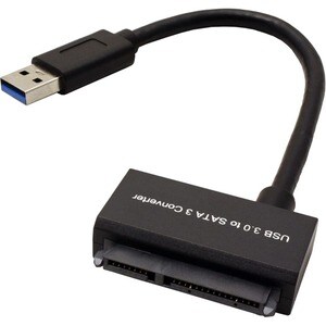Roline 15 cm SATA/USB Datentransferkabel - Cable for Computer, Notebook, Festplatte - 6 Gbit/s - Schwarz