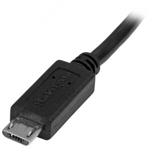StarTech.com 0.5m 20in Micro-USB Extension Cable - M/F - Micro USB Male to Micro USB Female Cable - Cable for Tablet, Phon