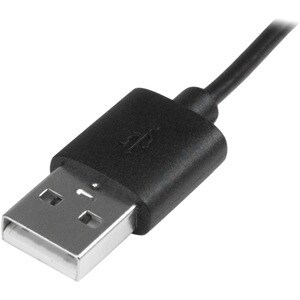 StarTech.com 1m Micro USB Kabel mit LED Ladeanzeige - St/St - USB auf Micro USB Kabel - Cable for Telefon, Tablet, Noteboo