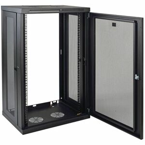 Tripp Lite by Eaton SmartRack 21U Low-Profile Switch-Depth Wall-Mount Half-Height Rack Enclosure - 21U Rack Height x 19" R