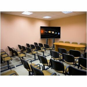 SmartMount® SR598 Flachbildschirm-Wagen - TAA-konform - 136,08 kg Belastbarkeit - 4 Rollen - 101,60 mm Rollengröße - Plast