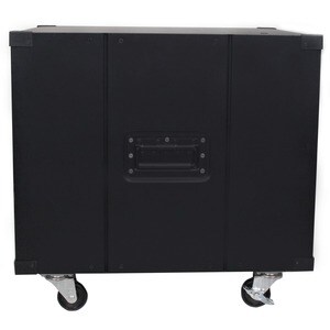 StarTech.com 4-Pfosten 9 HE Mobiles Open Frame Serverrack, 19" Netzwerk Rack mit Rädern, kleines Rack für Netzwerk/AV/IT G