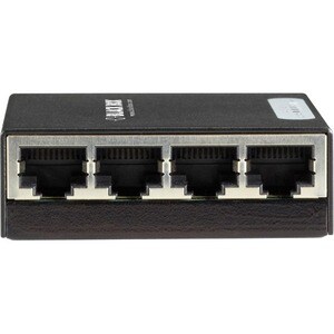 Black Box USB-Powered Gigabit 4-Port Switch with EU Power Supply - 4 Ports - Gigabit Ethernet - 10/100/1000Base-TX - 2 Lay