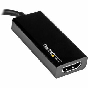 StarTech.com - USB-C to HDMI Adapter - 4K 30Hz - Black - USB Type-C to HDMI Adapter - USB 3.1 - Thunderbolt 3 Compatible -