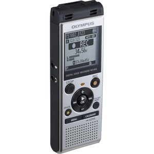 Olympus WS-852 4GB Digital Voice Recorder - 4 GBmicroSD Supported - 1.6" LCD - MP3 - Headphone - 1040 HourspeaceRecording 