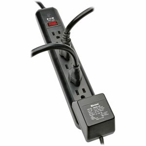 Tripp Lite by Eaton Power It! 7-Outlet Power Strip, 25 ft. (7.62 m) Cord, Black Housing - NEMA 5-15P - 7 x NEMA 5-15R - 25