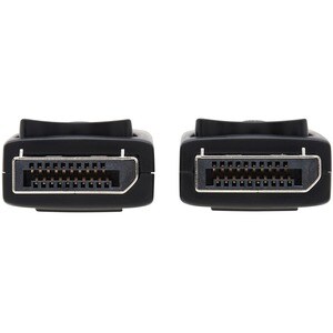 Tripp Lite P580-006 DisplayPort Cable with Latching Connectors, 4K 60 Hz (M/M), Black, 6 ft. (1.83 m). Cable length: 1.83 