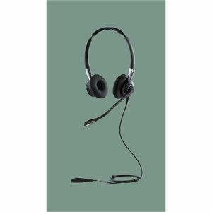 Jabra BIZ 2400 II QD Headset - Stereo - Quick Disconnect - Wired - Over-the-head - Binaural - Supra-aural - Noise Cancelin