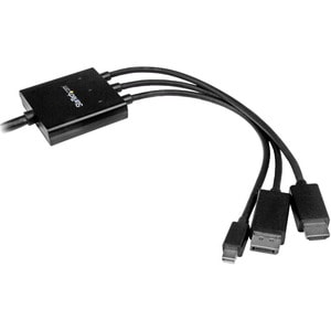 StarTech.com 1,8m (6 ft.) HDMI, DisplayPort or Mini DisplayPort to HDMI Converter Cable - HDMI, DP or Mini DP to HDMI Adap