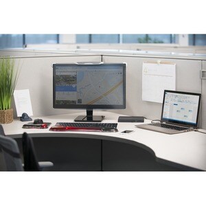 Kensington Duo Gel Keyboard Wrist Rest - Red - Red, Black - Gel - TAA Compliant
