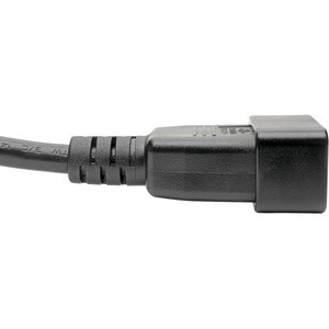 Eaton Tripp Lite Series Power Extension Cord, C19 to C20 - Heavy-Duty, 15A, 250V, 14 AWG, 10 ft. (3.05 m), Black - For PDU