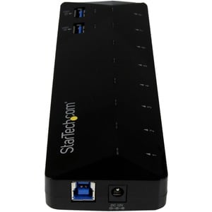 StarTech.com 10 Port USB 3.0 Hub with Charge & Sync Ports â€" 2 x 1.5A Ports â€" Multi Port USB Hub and Fast Charging Stat