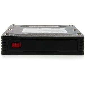 StarTech.com 2.5" to 3.5" SATA Aluminum Hard Drive Adapter Enclosure with SSD / HDD Height up to 12.5mm - Turn a 2.5" SATA