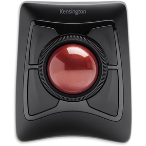 Kensington Expert Mouse Trackball - Bluetooth/Radio-Frequenz - USB - Optisch - Schwarz - Kabellos - Trackball