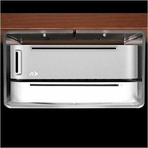 NewerTech NuShelf Desk Mount for Mac mini, Mac Studio - Clear - Acrylic - 1