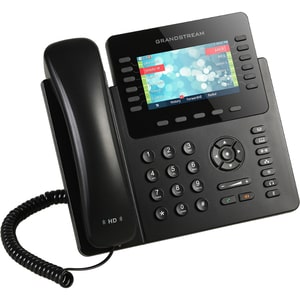 Grandstream GXP2170 IP Phone - Corded/Cordless - Corded - Bluetooth - Wall Mountable - Black - 12 x Total Line - VoIP - 2 