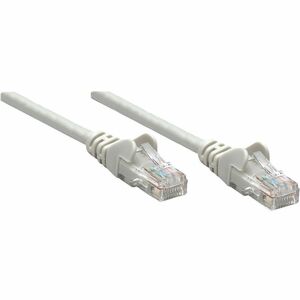 CABLE DE RED PATCH CAT6 RJ45 0.5M (1.5 FT.) GRIS - Extremo Secundario: 1 x RJ-45 Network - Male - Cable de conexión - Gris