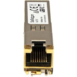 StarTech.com Modulo Transceiver Ricetrasmittitore SFP Gigabit RJ45 in Rame - Compatibile con Cisco GLC-T - Per Data networ