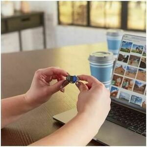 32GB Store 'n' Go Dual USB 3.0 Flash Drive for USB-C™ Devices - Blue - 32GB - Blue