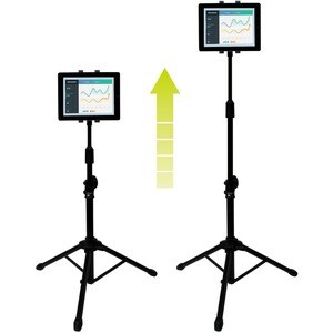 StarTech.com Cavalletto Treppiedi per Tablet - Portatile con borsa trasporto - Regolabile in Altezza - Fino a 27,9 cm (11"