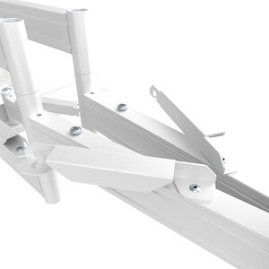 Kanto PDX650W Wall Mount for TV - White - 1 Display(s) Supported - 75" Screen Support - 125 lb Load Capacity - 600 x 400, 