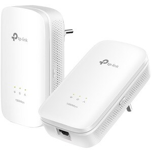 TP-Link TL-PA8010 Powerline Network Adapter - 1 x Network (RJ-45) - 1200 Mbit/s Powerline - 300 m Distance Supported - Hom