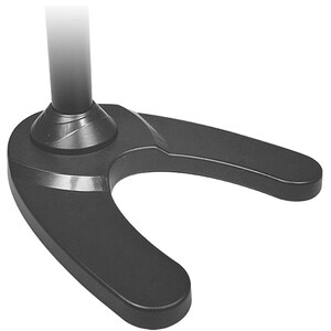 Freestanding Dual Monitor Desk Stand - 13" to 27", Max Load 22 lbs - 13" to 27" Screen Support - 44 lb Load Capacity - Fla