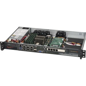 Supermicro SuperServer 5018D-FN8T 1U Rack-mountable Server - 1 x Intel Xeon D-1518 2.20 GHz - Serial ATA/600 Controller - 