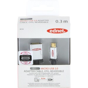 Digitus USB Data Transfer Cable - First End: Micro USB 2.0 Type B - Second End: USB 2.0 Type A