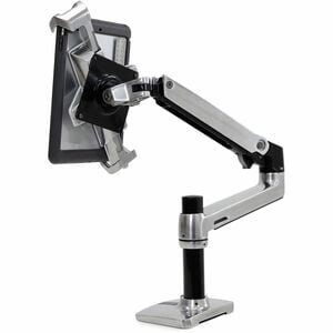 Ergotron Wandhalterung für Tablet, iPad Pro, iPad mini - Silber - Querformat/Hochformat - Bildschirmgröße: 20,1 cm bis 33 