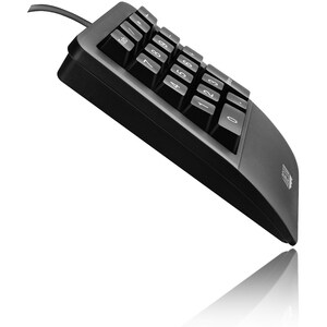 Adesso Antimicrobial Waterproof Numeric Keypad with Wrist Rest Support - Cable Connectivity - USB Interface - 18 Key(s) - 